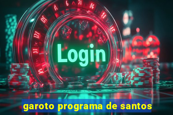 garoto programa de santos